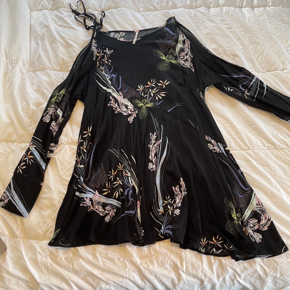 Free People Clear Skies Shoulder Dress